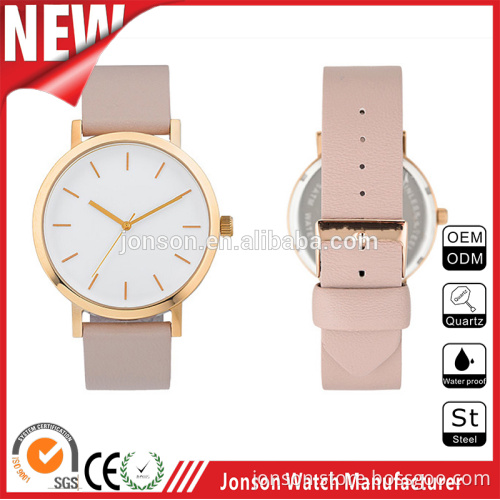 China watch factory stainless steel japanese movement quartz hand watch for girl